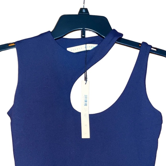 NWT Susana Monaco Extreme Cutout Dress in Midnight - Picture 6 of 9